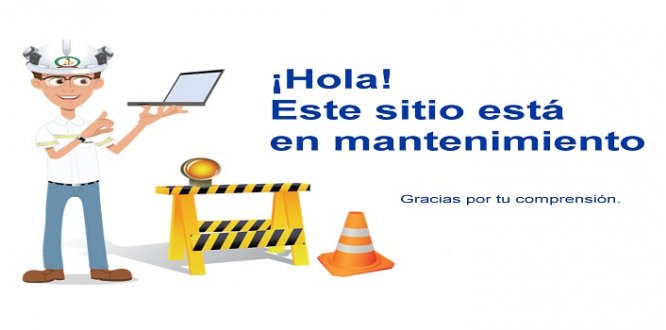 Sitio WEB en mantenimiento Sitio WEB en mantenimiento